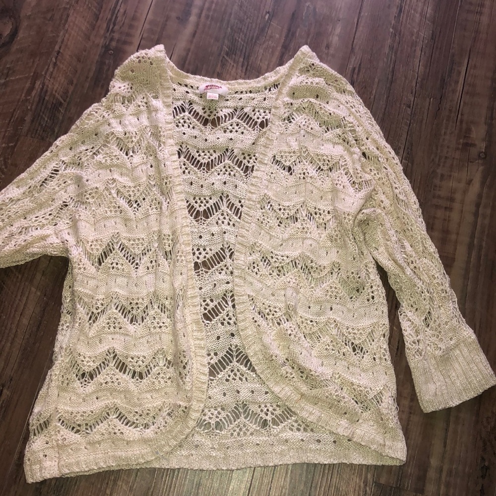 Arizona Crochet Cardigan Boho Sz XL